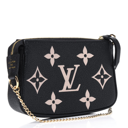 Louis Vuitton Empreinte Monogram Giant Mini Pochette Accessories Black 3 of 9