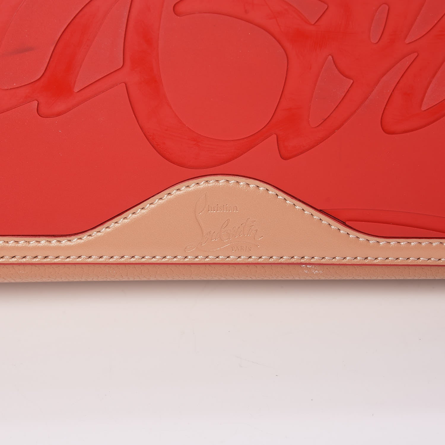 Christian Louboutin Calfskin Spikes East West Cabata Tote Nude 18 of 20
