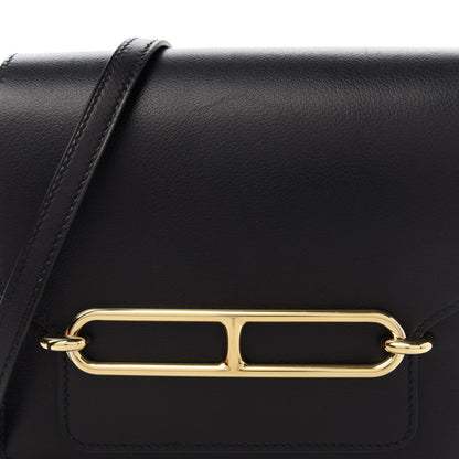 Hermes Evergrain Mini Sac Roulis Black 10 of 11