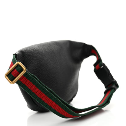 Gucci Grained Calfskin Small Logo Belt Bag Black 3 of 10