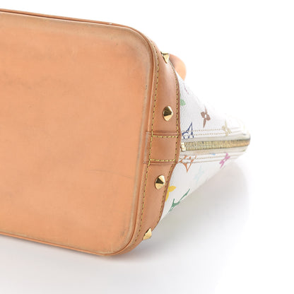 Louis Vuitton Monogram Multicolor Alma White 9 of 12