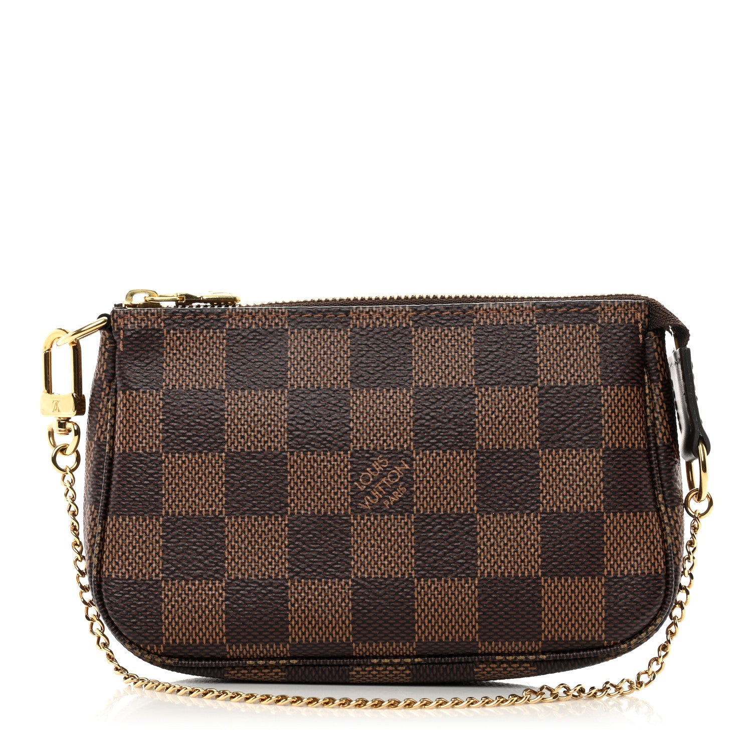 Louis Vuitton Damier Ebene Mini Pochette Accessories 1 of 8