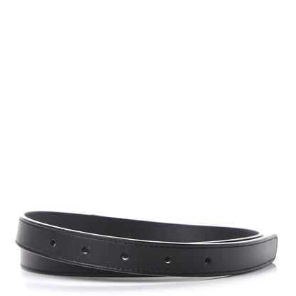 Gucci Calfskin Double G 20mm Belt 80 32 Black 5 of 6