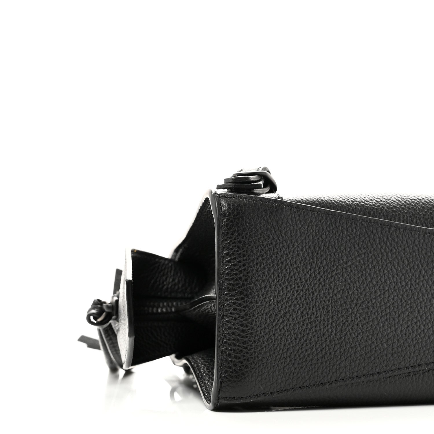 Balenciaga Grained Calfskin Neo Classic Black Hardware Mini City Black 8 of 9
