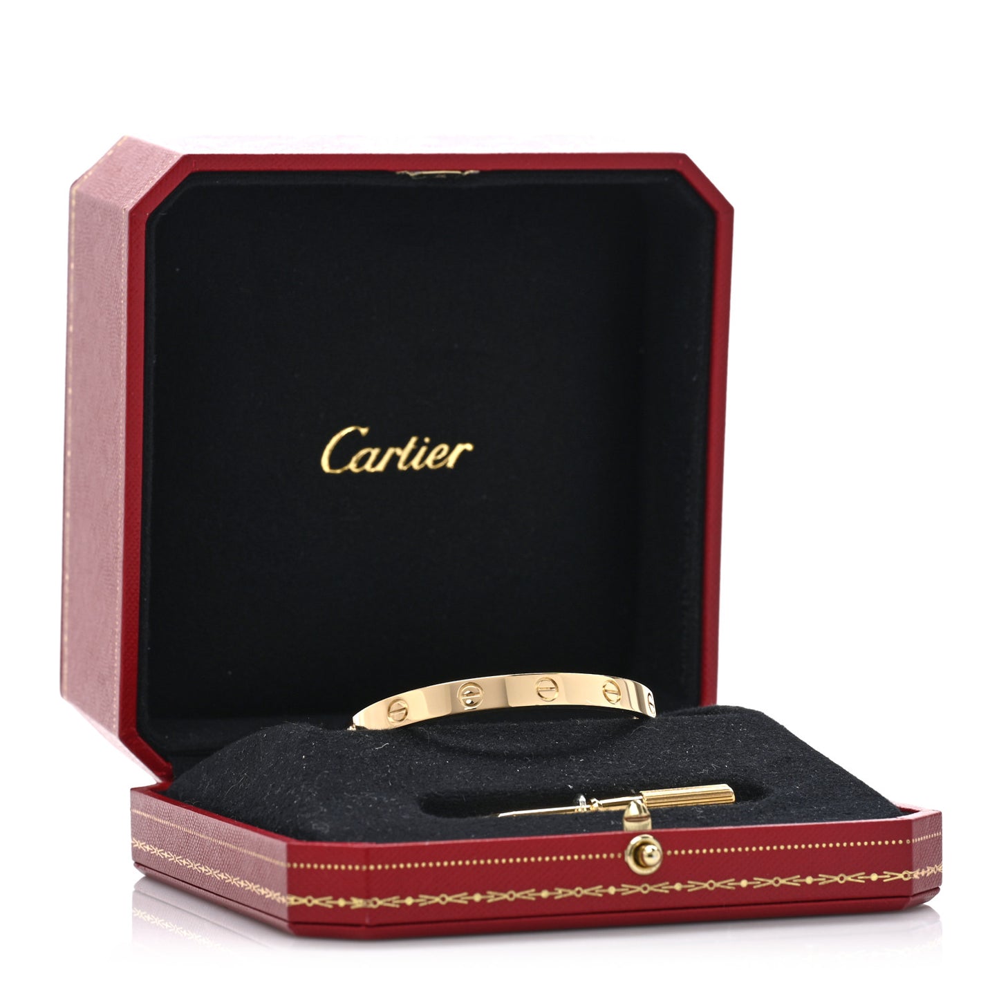 18K Yellow Gold Love Bracelet 16