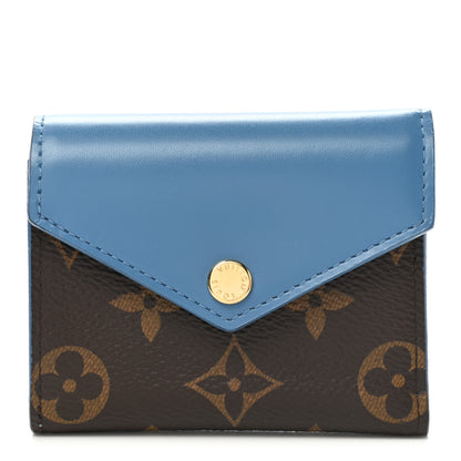 Louis Vuitton Monogram Zoe Wallet Blue Jean 1 of 8