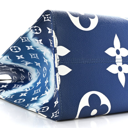 Louis Vuitton Monogram Escale Onthego GM Blue 7 of 8