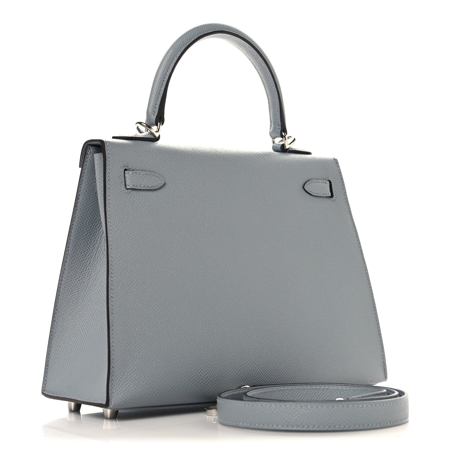 Hermes Epsom Kelly Sellier 25 Gris Pantin 2 of 13