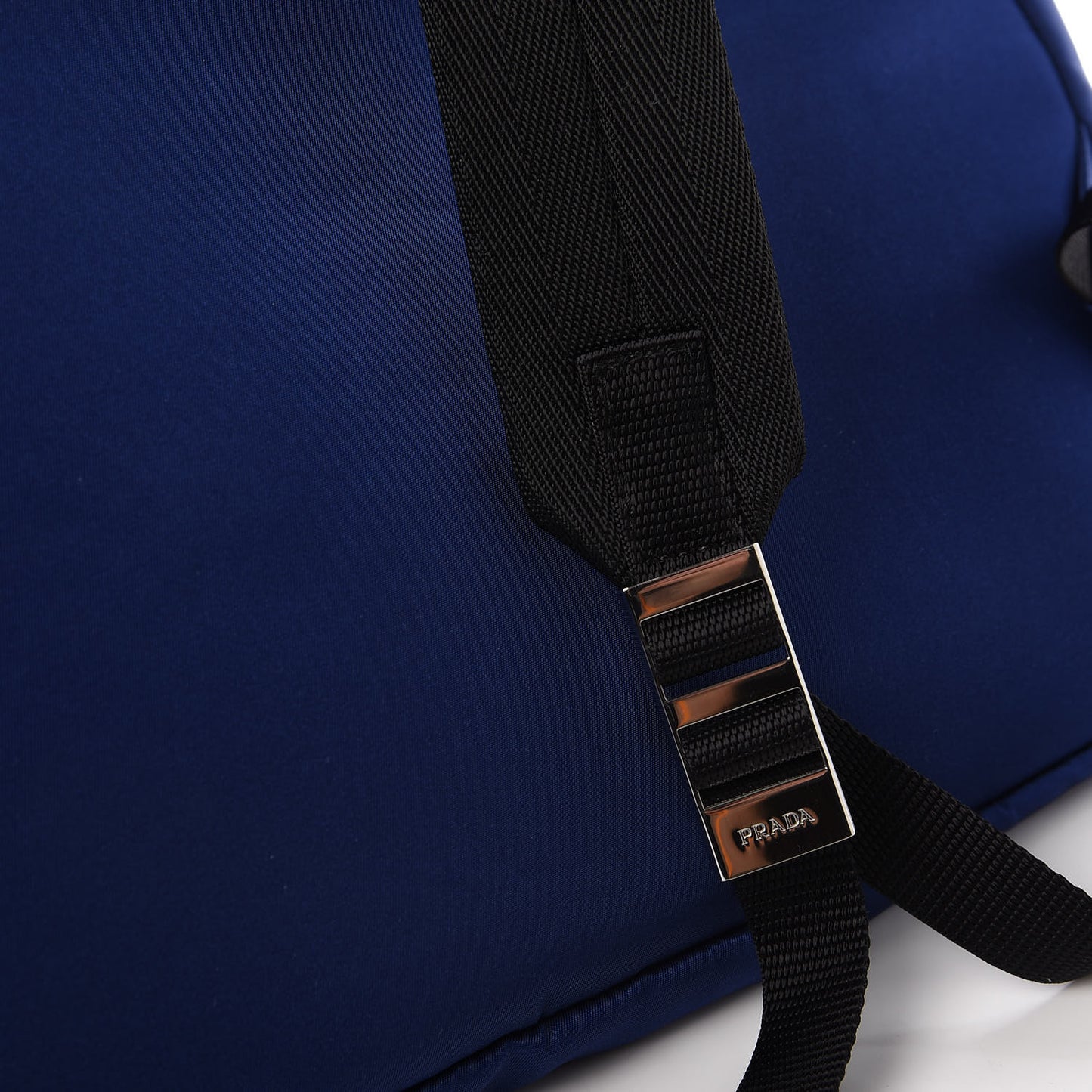 Tessuto Nylon Palm Tree Print Day Backpack Bluette