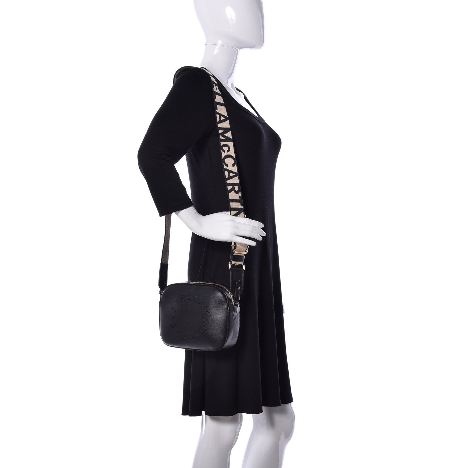 Stella McCartney Alter Nappa Mini Camera Bag Black 2 of 10