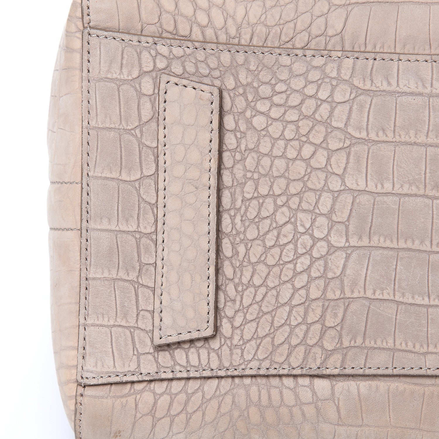 Givenchy Nubuck Crocodile Embossed Medium Antigona Beige 13 of 18