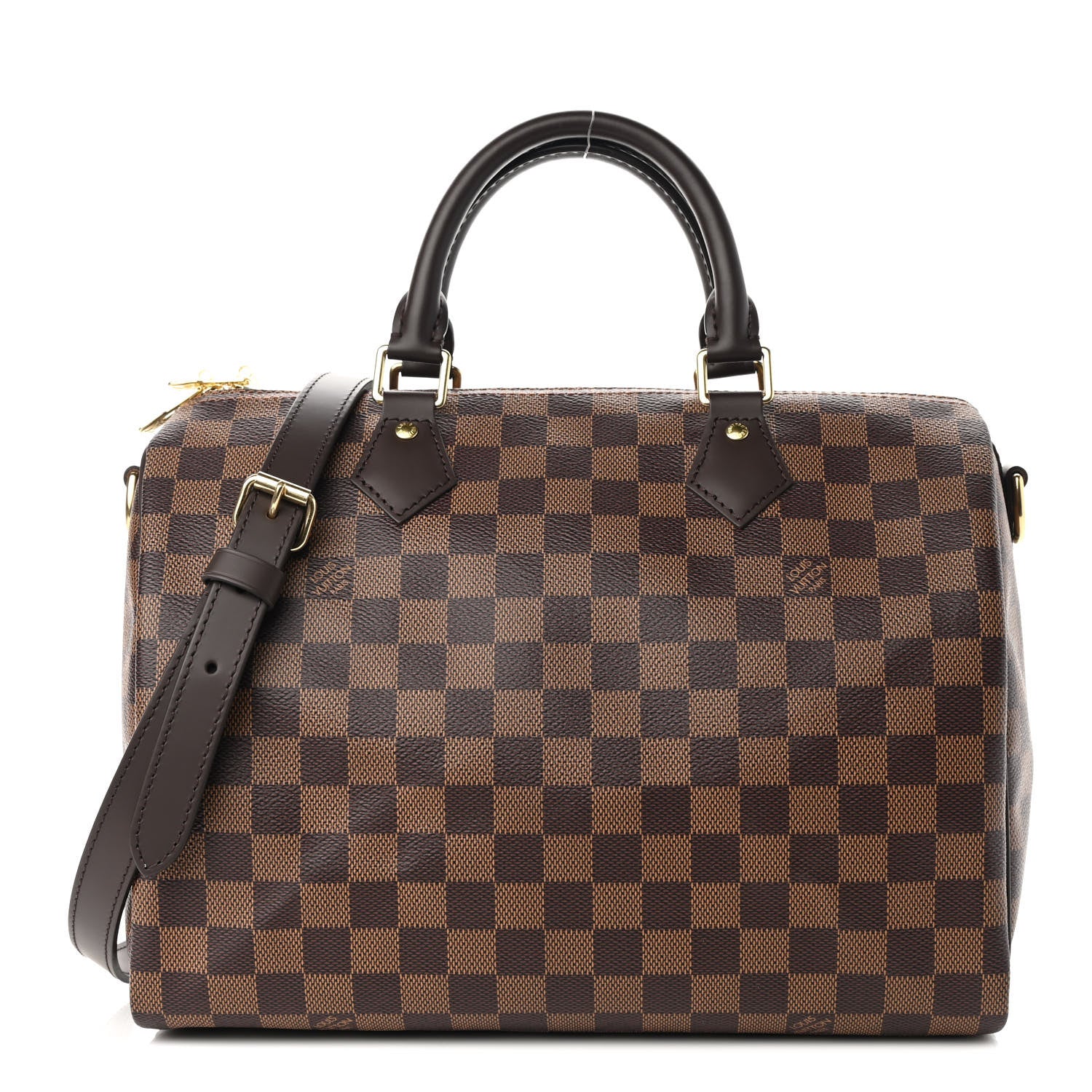 Louis Vuitton Damier Ebene Speedy Bandouliere 30 1 of 11