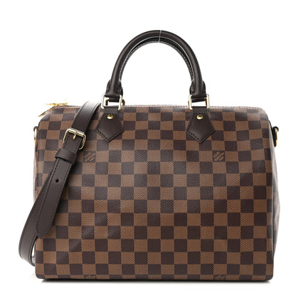 Louis Vuitton Damier Ebene Speedy Bandouliere 30 1 of 11