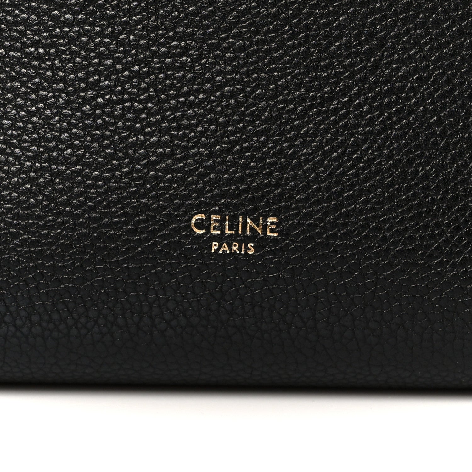 Celine Soft Grained Calfskin Small Sangle Bucket Bag Black 8 of 10