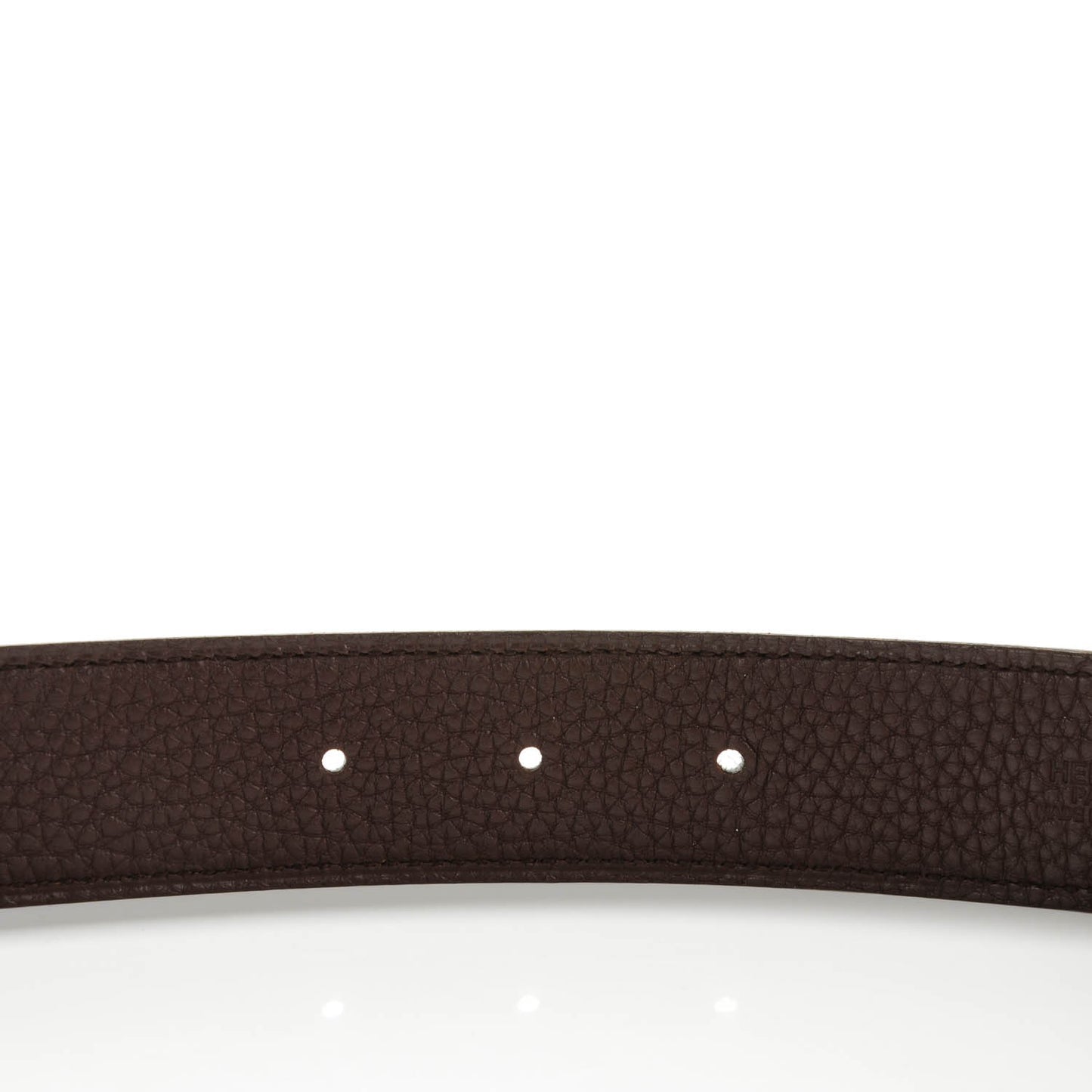 Box Togo 32mm Belt Strap 85 Black Chocolate