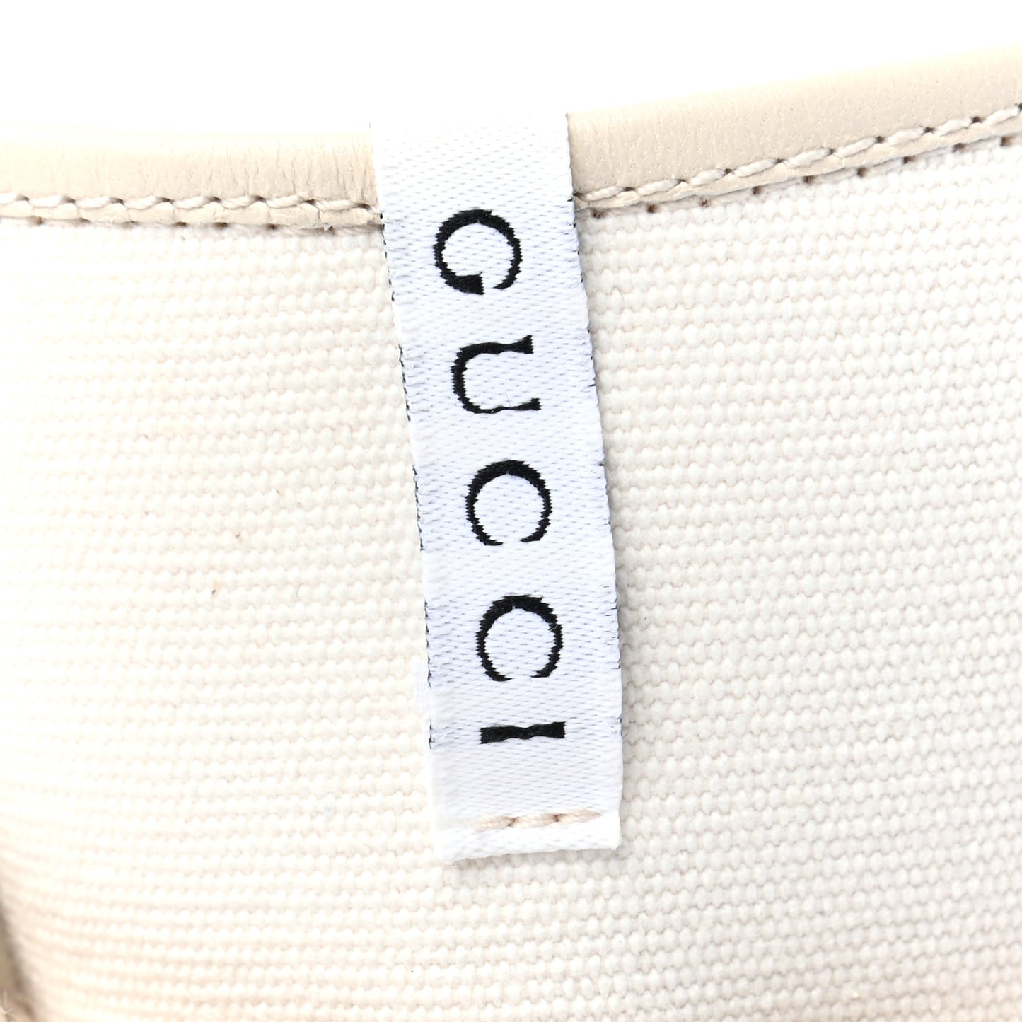Calfskin Womens Web High Top Sneakers 38 White