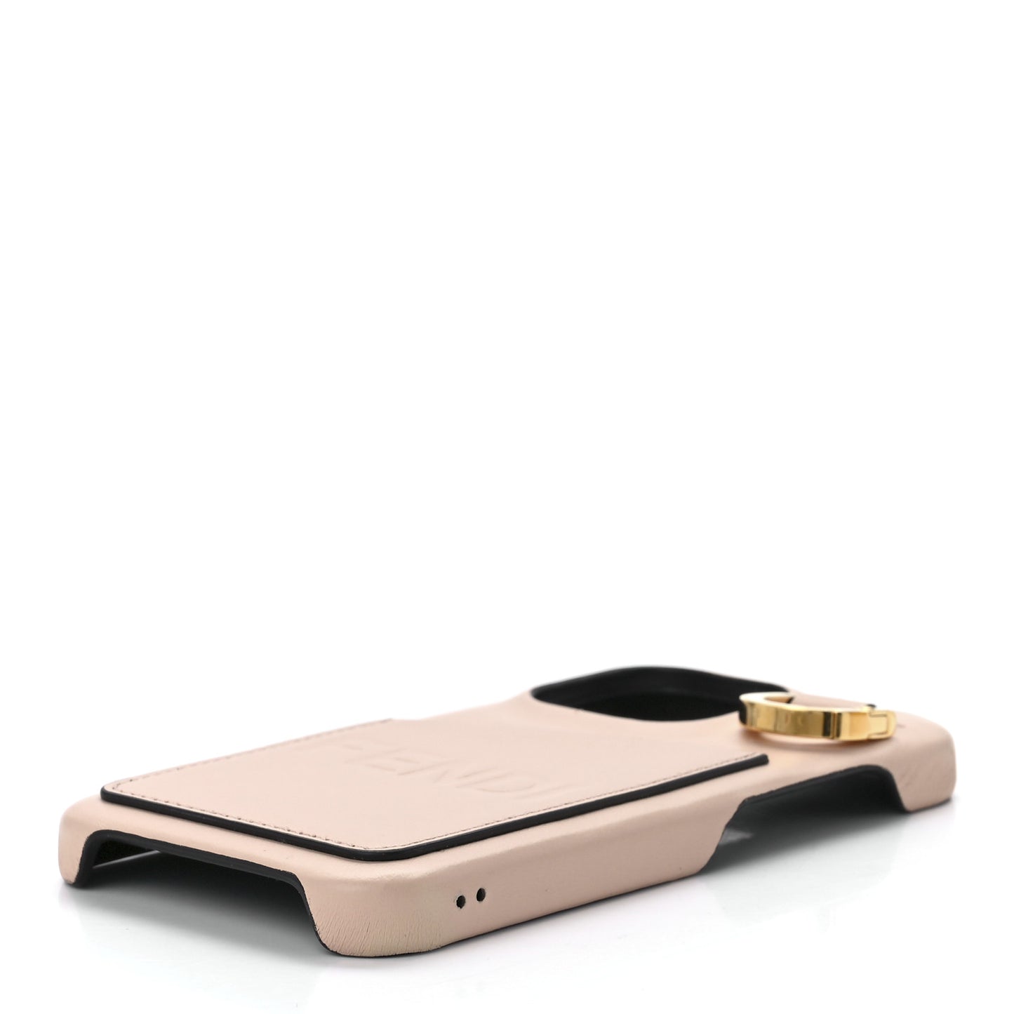 Nappa Logo Card Holder iPhone 13 Case Light Rose