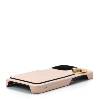 Fendi Nappa Logo Card Holder iPhone 13 Case Light Rose 7 of 10