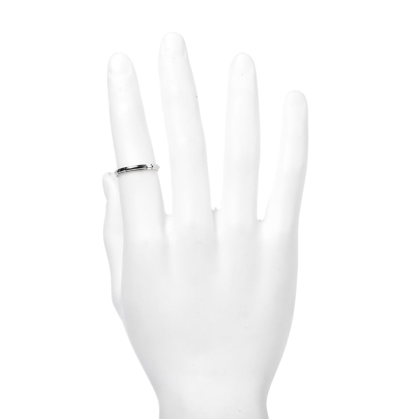 Platinum 2.5mm D'Amour Wedding Band Ring 58 8.25