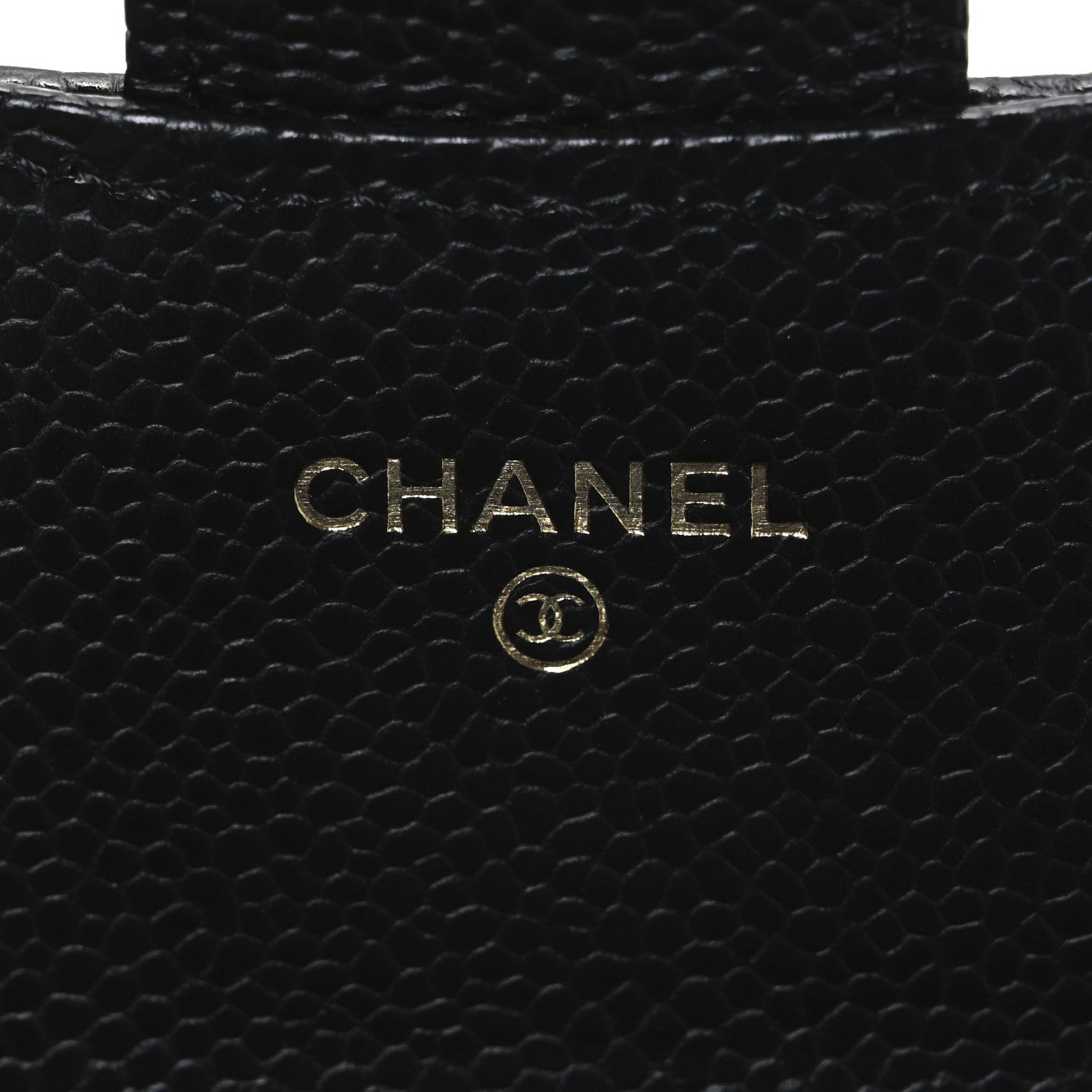 Chanel Caviar Quilted Large Gusset Flap Wallet Black 6 of 8