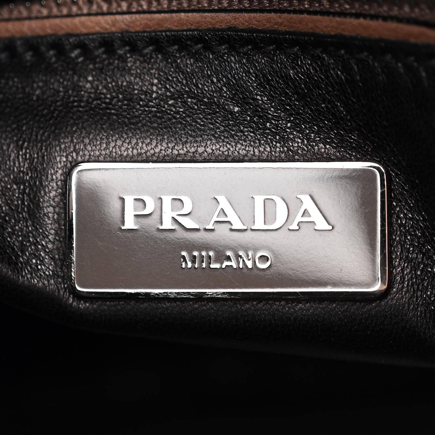 Prada Glace Calf Twin Pocket Tote Argilla 6 of 15