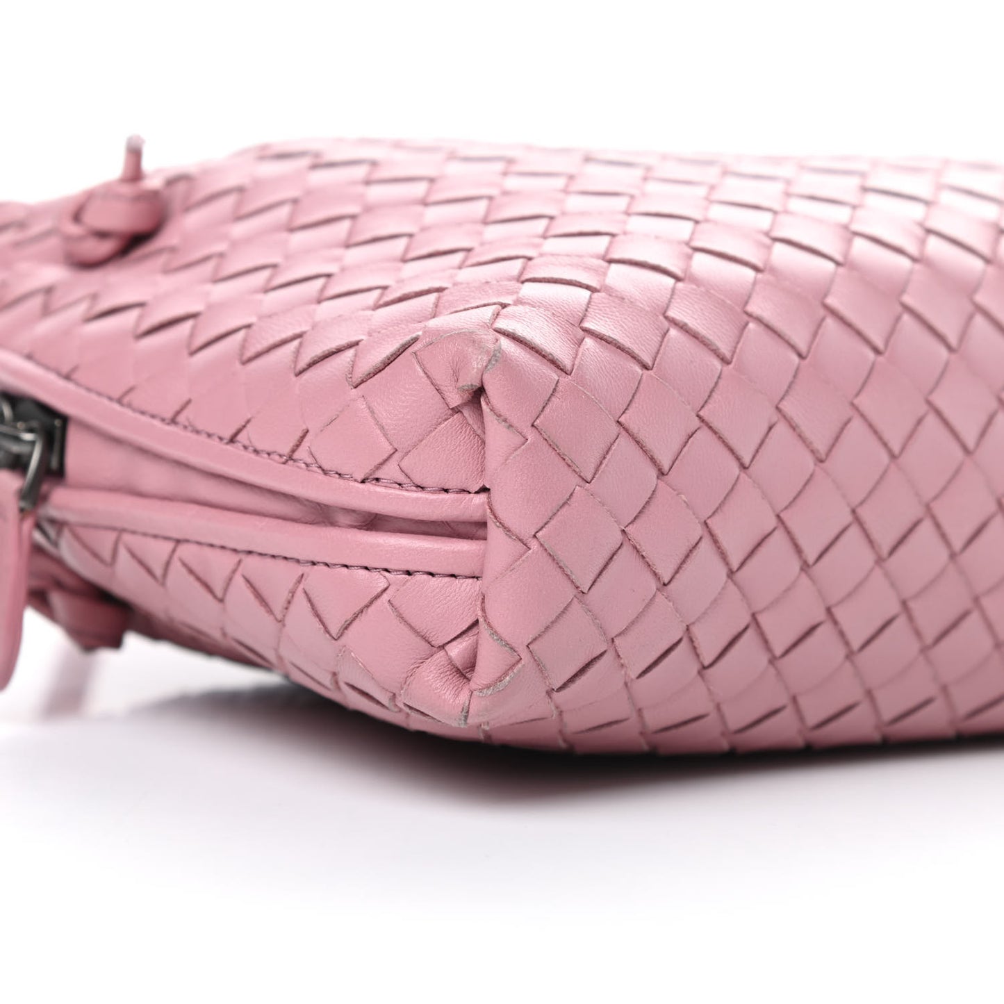 Nappa Intrecciato Pillow Crossbody Messenger Watteau