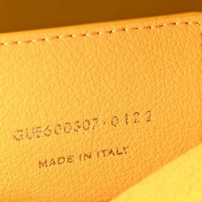 Saint Laurent Calfskin Toy Shopping Tote Yellow 6 of 9