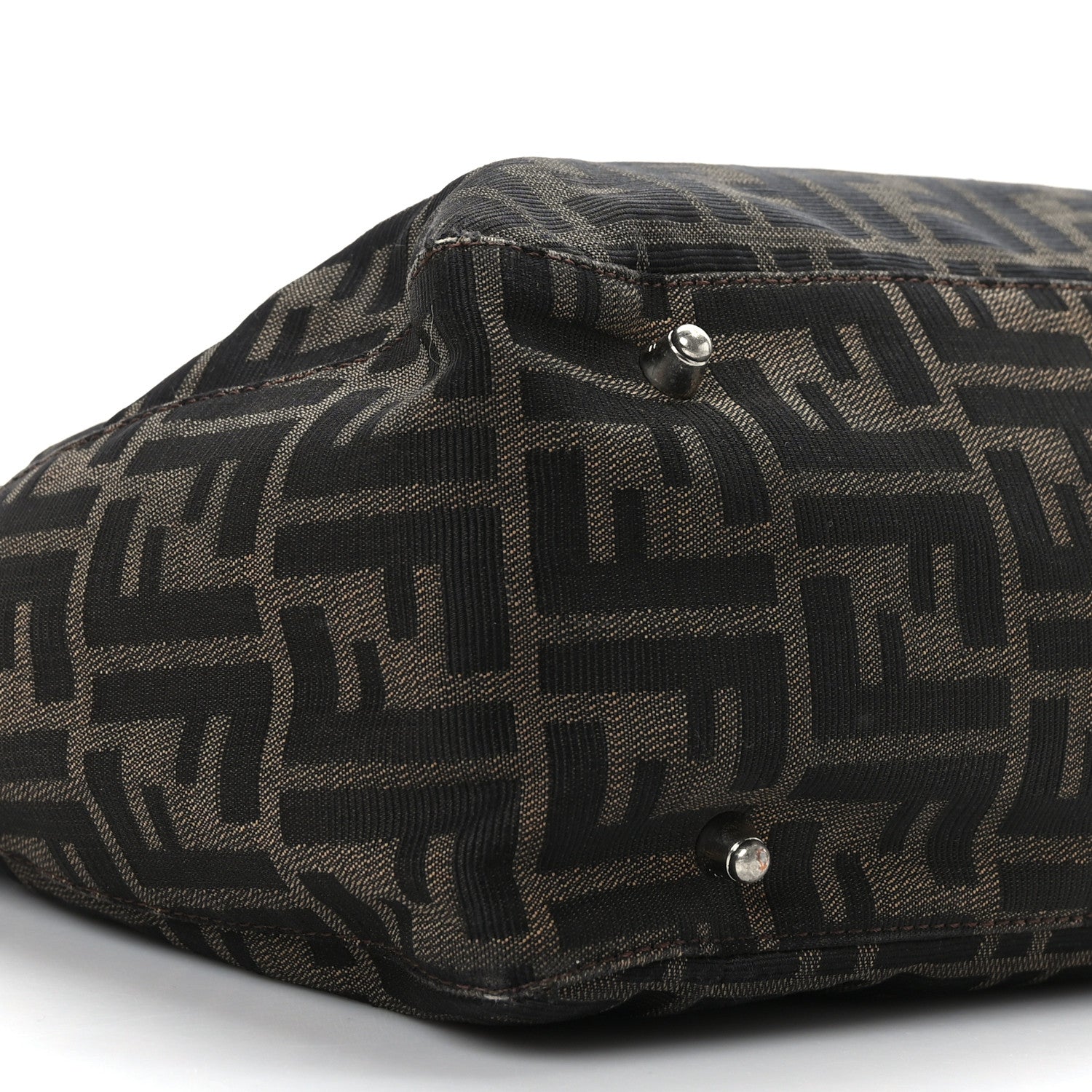 Fendi Zucca Small Holdall Tote Tobacco 7 of 10