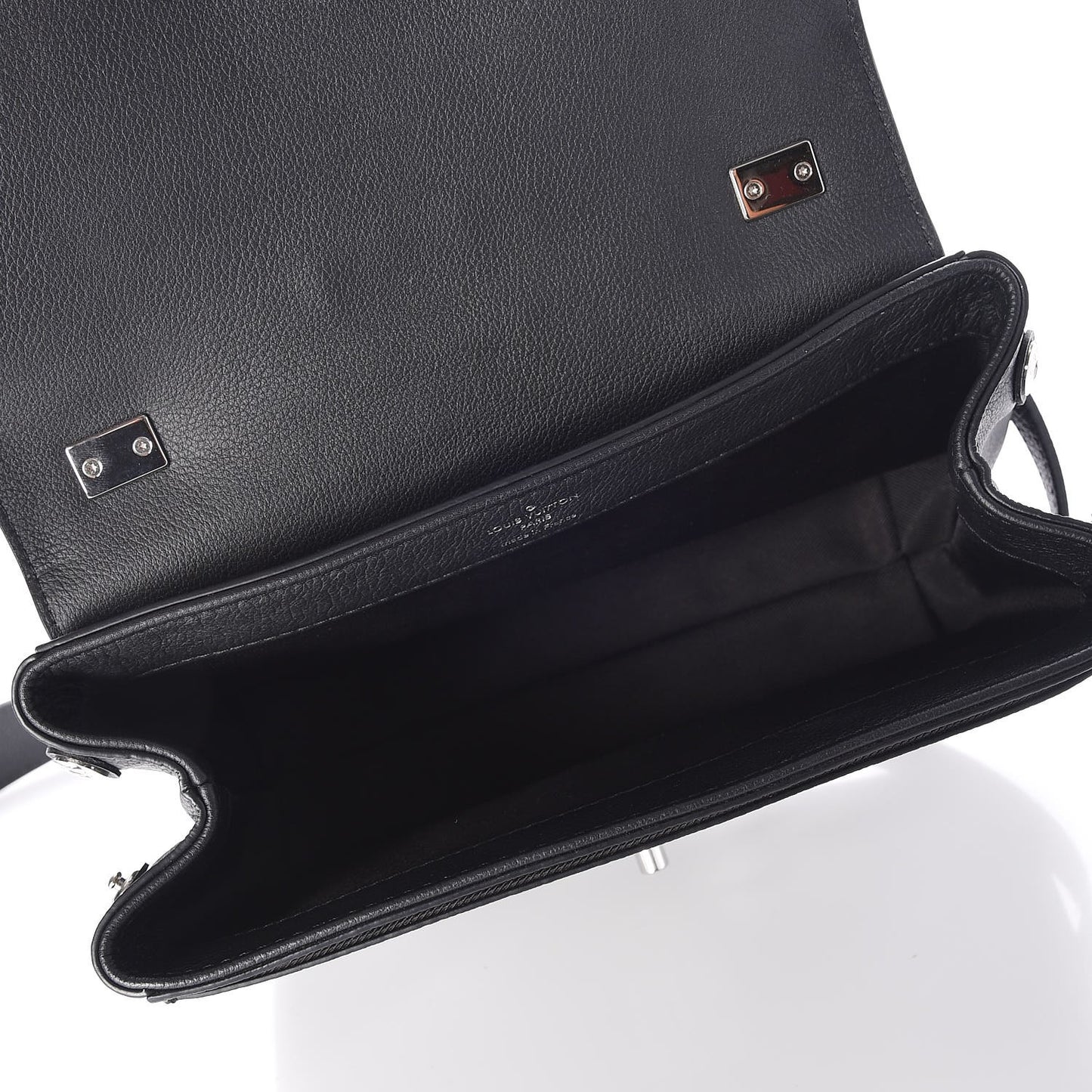 Calfskin Lockme II Chain Bag BB Black
