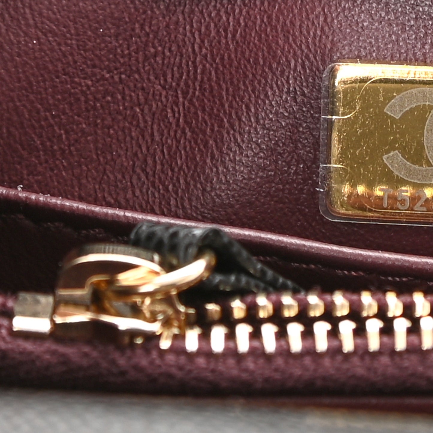 Caviar Quilted Small Coco Handle Flap Black