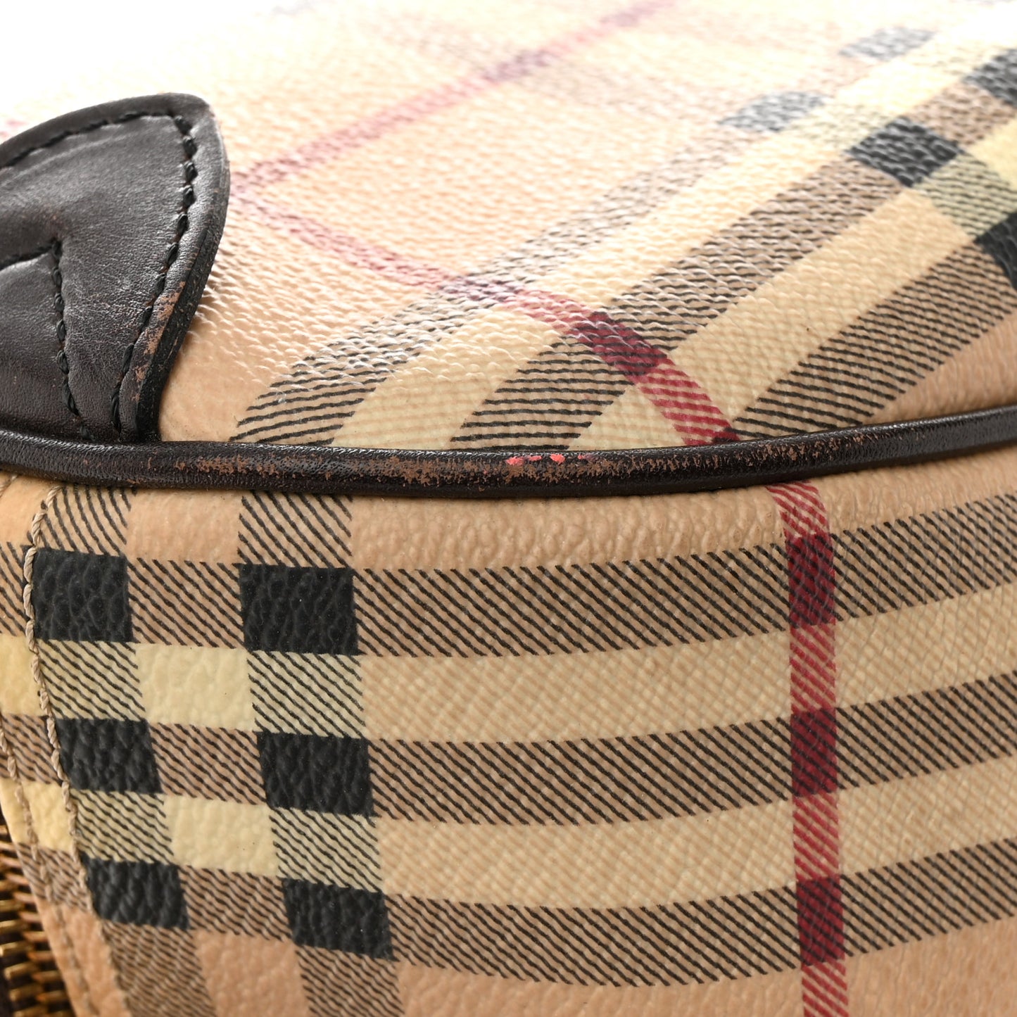Haymarket Check Small Chester Bowling Bag Chocolate