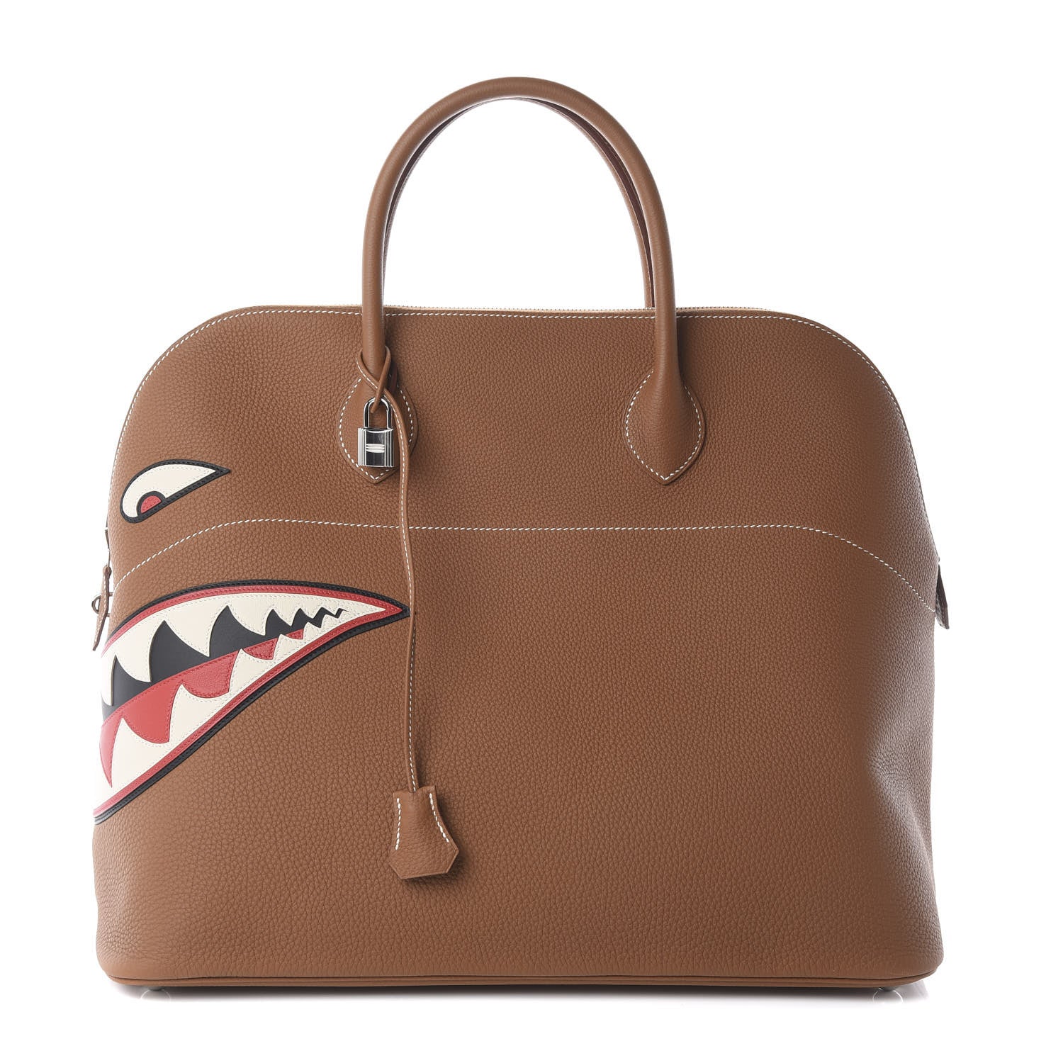 Hermes Togo Shark Bolide 45 Gold 1 of 8