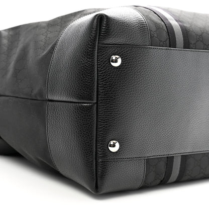 Gucci Nylon Monogram XL Duffle Bag Black 8 of 11