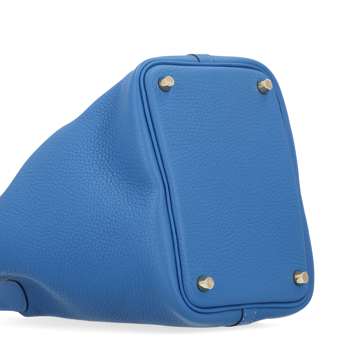 Hermes Taurillon Clemence Picotin Lock 18 PM Bleu Frida 9 of 10