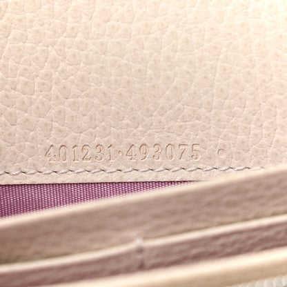 Gucci Dollar Calfskin Mini Dionysus Chain Wallet Mystic White 8 of 10