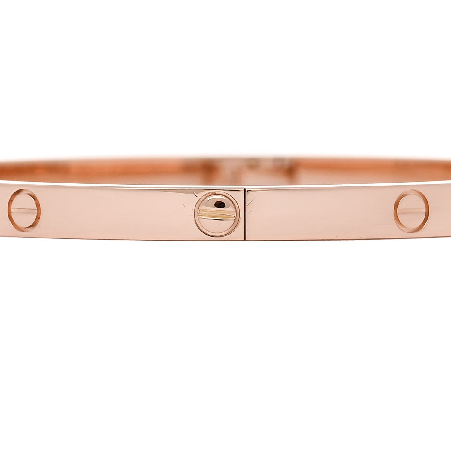 Cartier 18K Pink Gold Small LOVE Bracelet 16 4 of 8