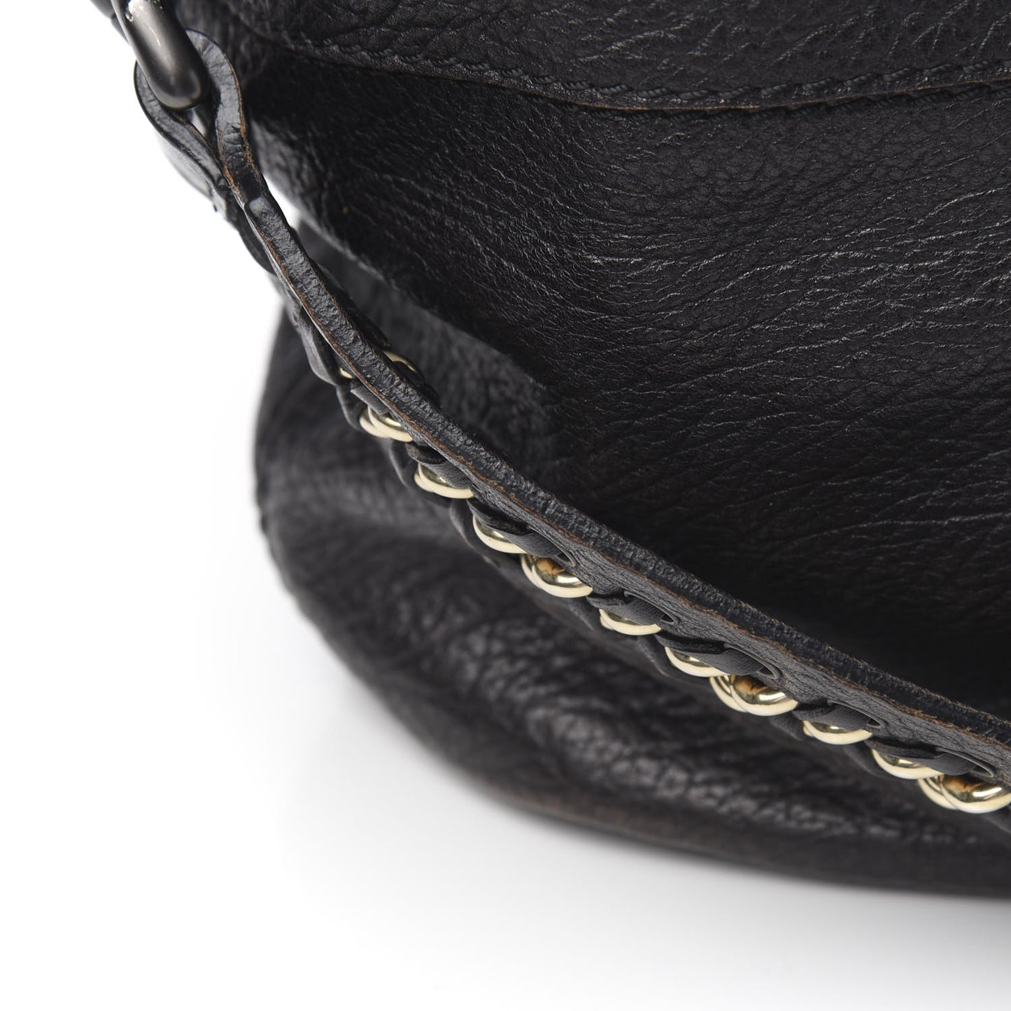 Sugar Goatskin Medium Corset Chain Nightingale Black