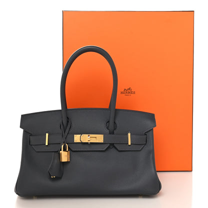 Hermes Evercolor Shoulder Birkin Light 29 Ardoise 13 of 13