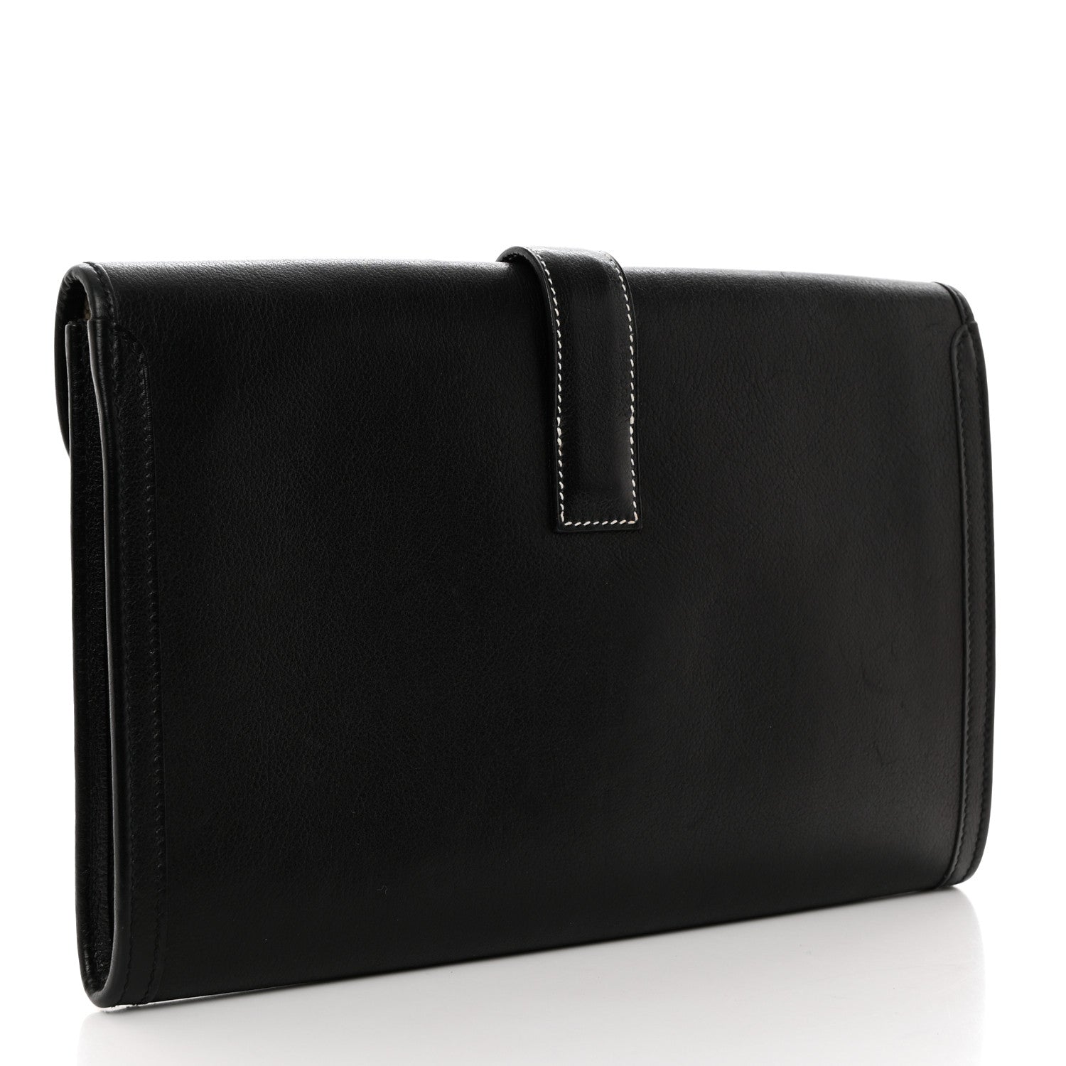 Hermes Evergrain Jige PM Clutch Black 3 of 8