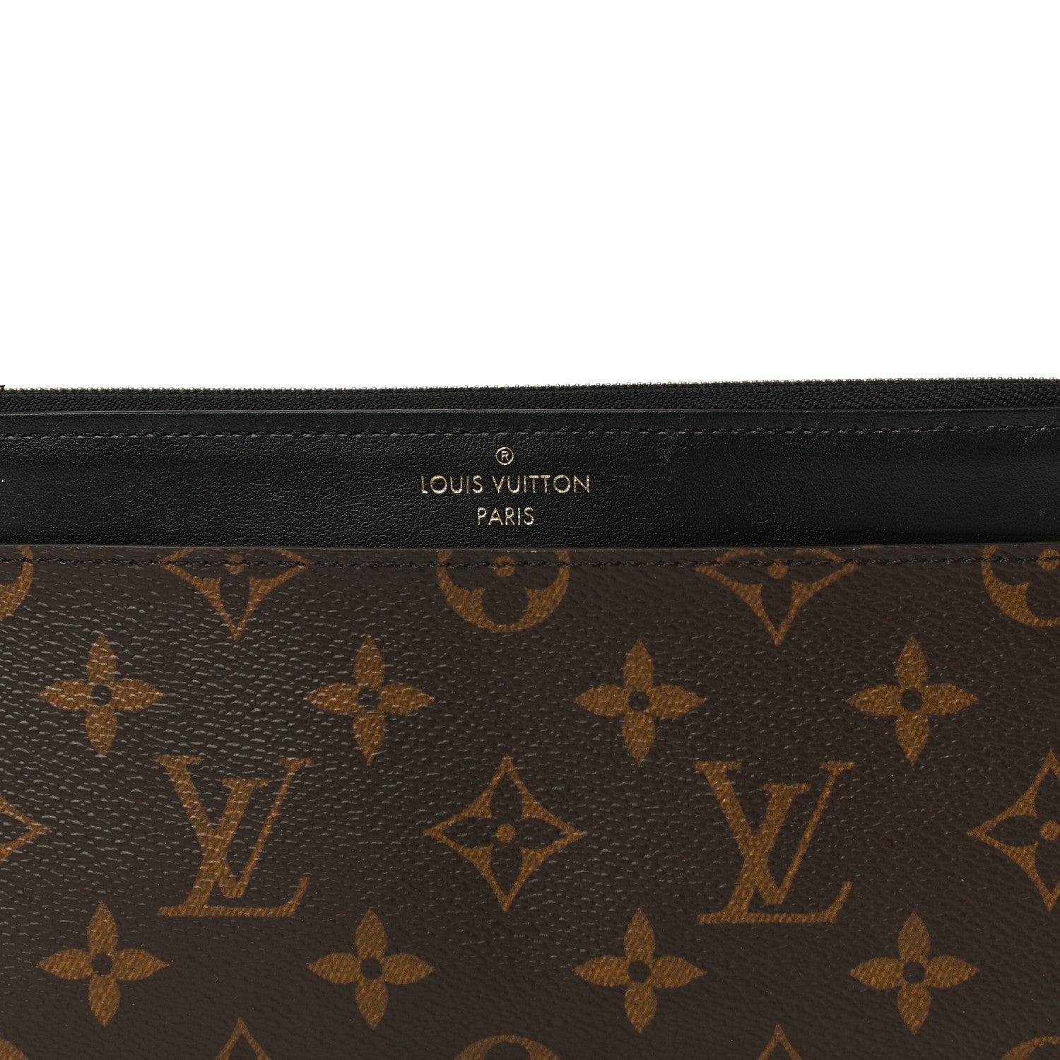 Louis Vuitton Monogram Slim Purse Black 7 of 11