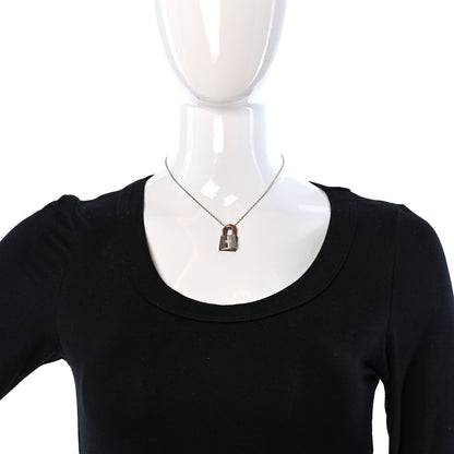 Hermes Swift Small O'Kelly Pendant Necklace Gold 3 of 5