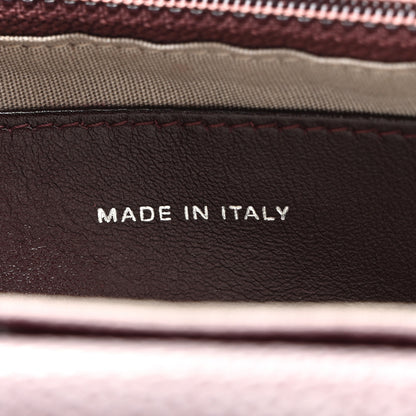 Chanel Caviar Half Moon Wallet On Chain WOC Bordeaux 7 of 12