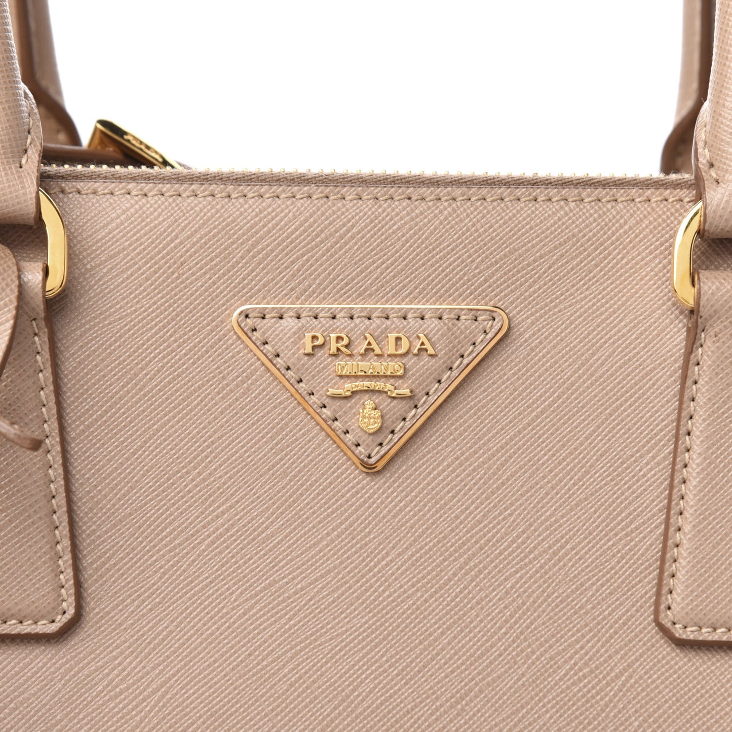 Saffiano Large Galleria Double Zip Tote Cammeo