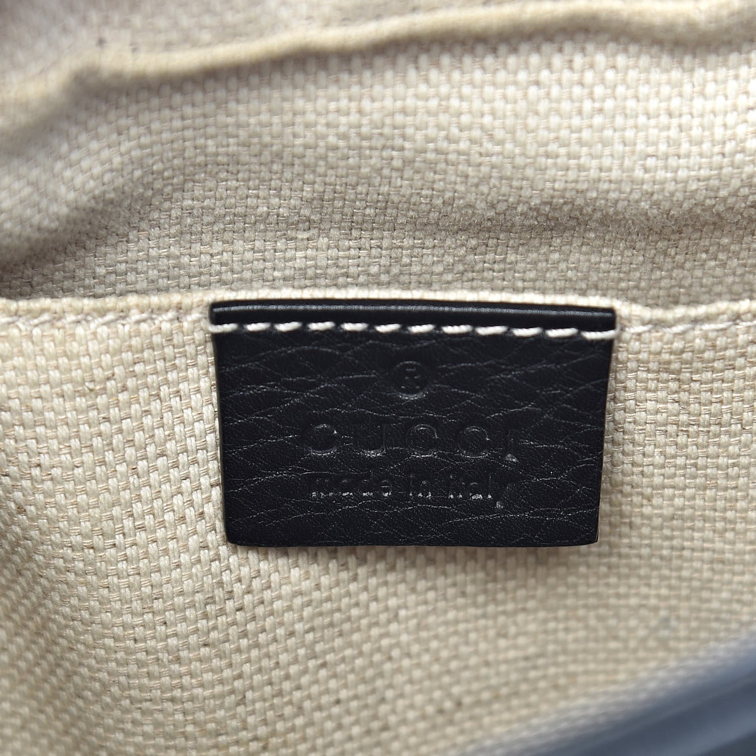 Gucci Pebbled Calfskin Small Soho Disco Bag Black 6 of 11