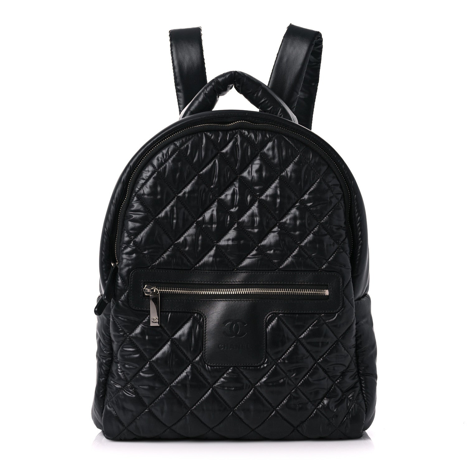 Chanel Nylon Quilted Coco Cocoon Backpack Black 1 of 8