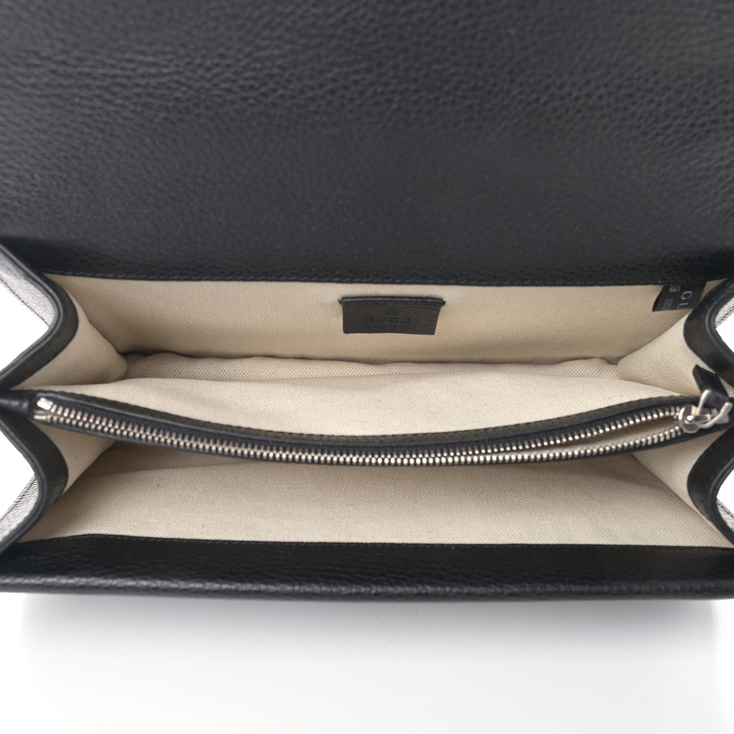 Gucci Pebbled Calfskin Small Dionysus Shoulder Bag Black 5 of 9