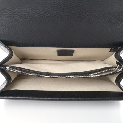 Gucci Pebbled Calfskin Small Dionysus Shoulder Bag Black 5 of 9