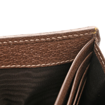 Gucci GG Supreme Monogram Web Ophidia Wallet On Chain Brown 13 of 15