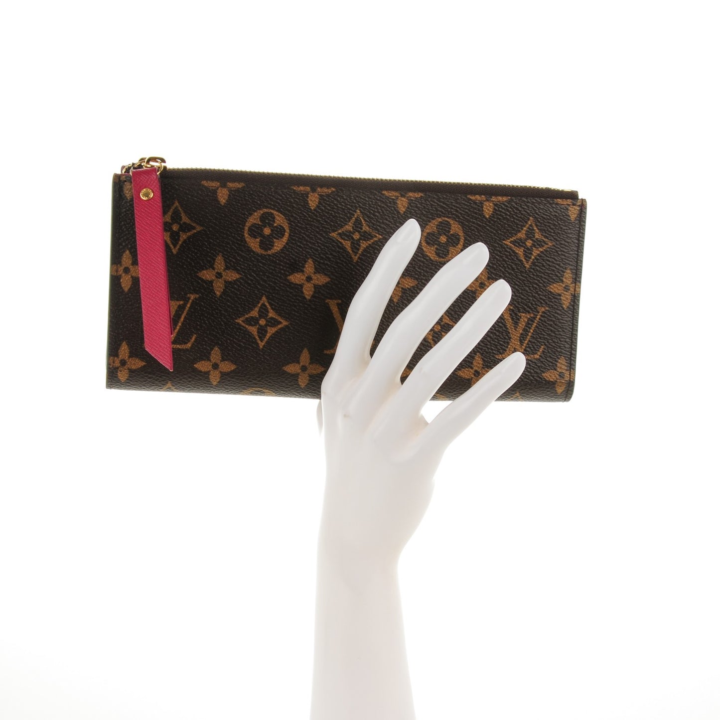 Monogram Adele Wallet Fuchsia