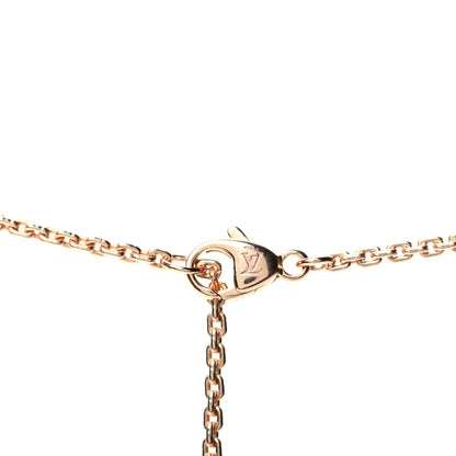Louis Vuitton 18K Yellow White Rose Gold Diamond Idylle Blossom Y Pendant Necklace 4 of 4